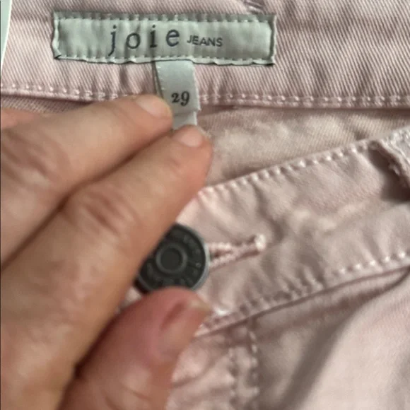 Joie Park Skinny Pant in Pink Sky Size 29 NWT - Picture 6 of 8